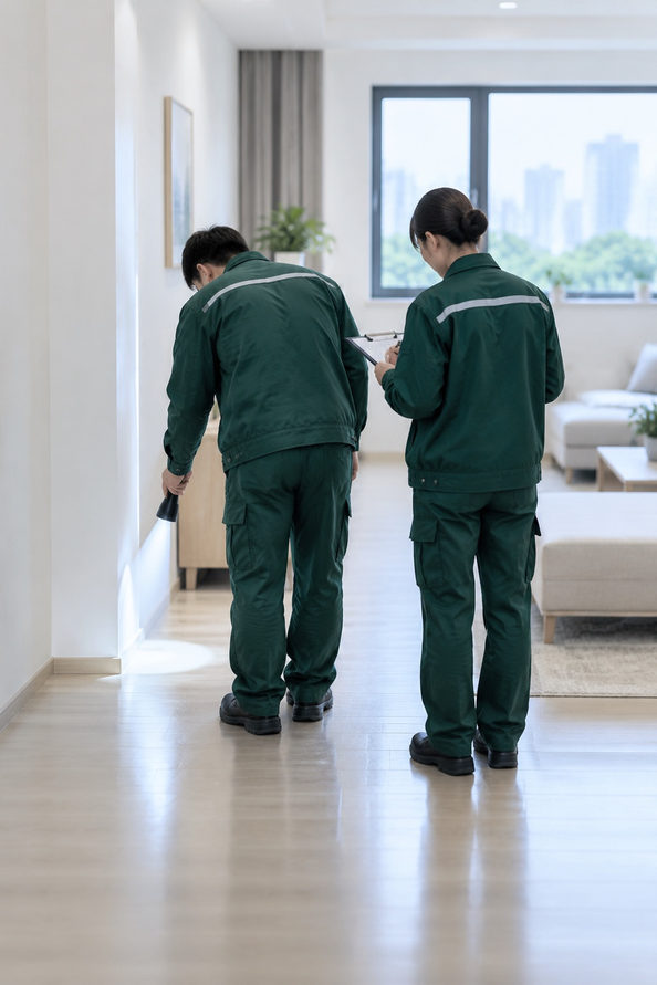 复检验收:施工后双人复检,确认虫口密度达标